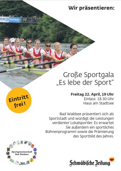 Plakat Sportgala Bad Waldsee