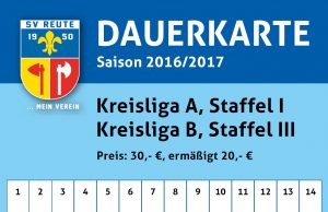 Dauerkarte 2016-2017 (Vorderseite)