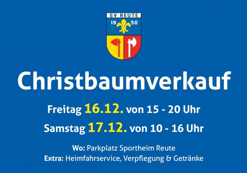 christbaumverkauf